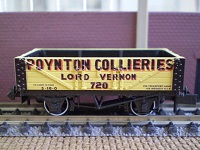 5-plank fixed-end open wagon